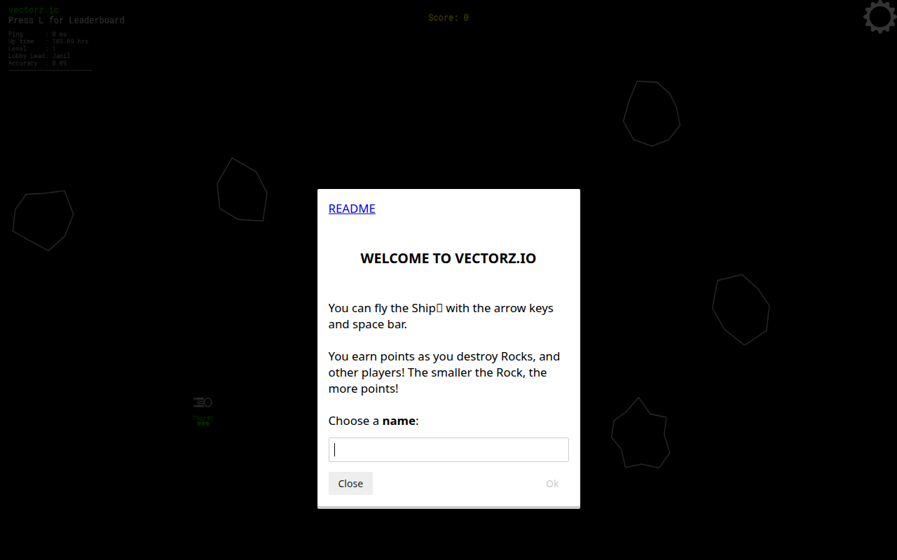 VECTORZ.io Multiplayer Spaceship Combat